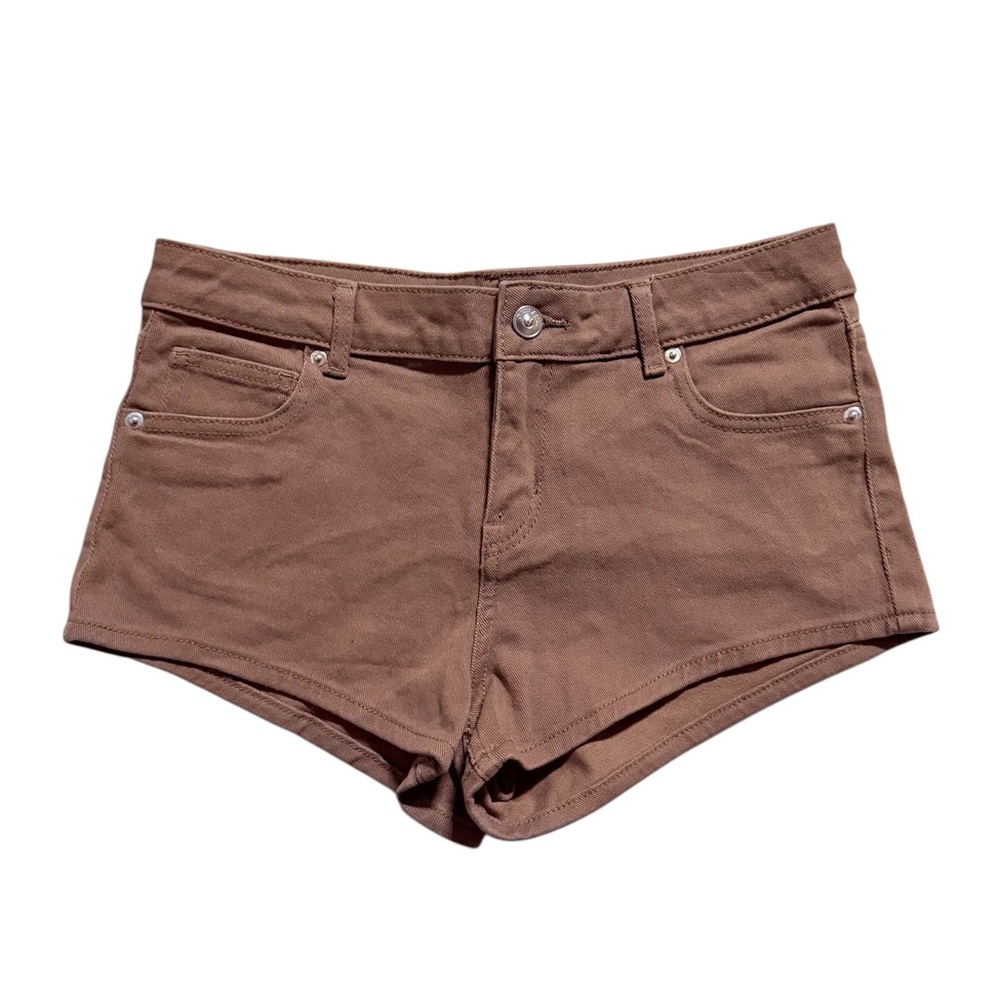 H&M Cocoa Brown Mini Shorts 🍫
